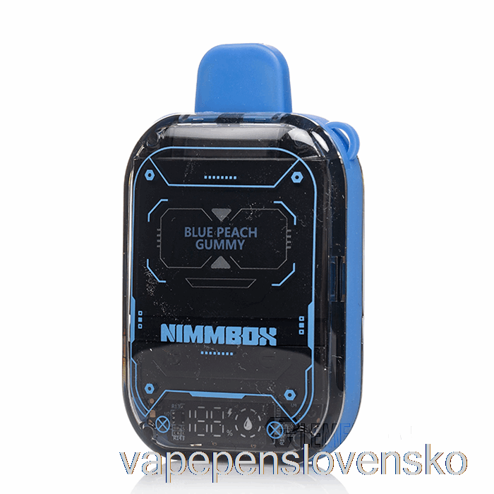 Vapengin Nimmbox 10000 Jednorazový Modrý Broskyňový Gumený Vape Bez Nikotinu